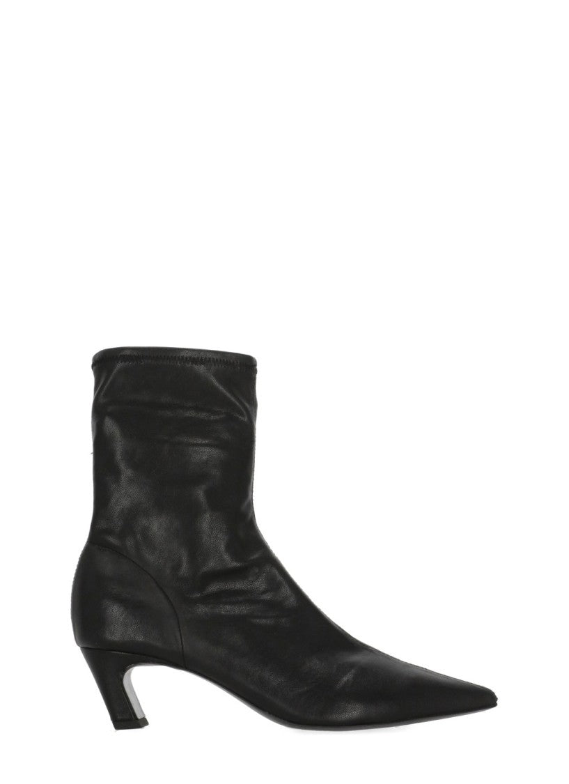 Ash Black Viva Pointed-Toe Boots