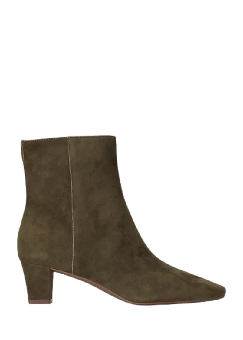 Lauren Ralph Lauren Pointed Toe Suede Ankle Boots