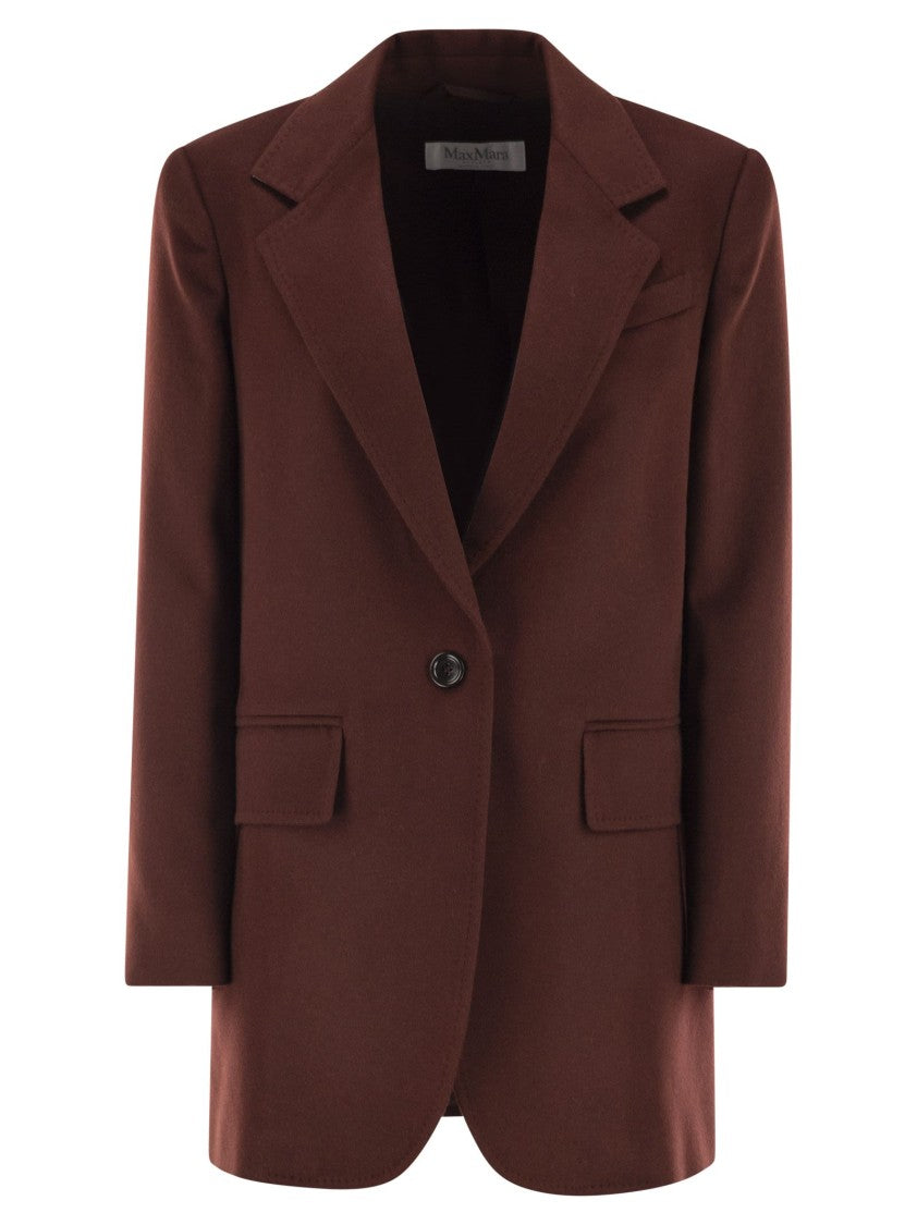 Max Mara Ariccia1234 - Camel-Coloured Single-Breasted Jacket