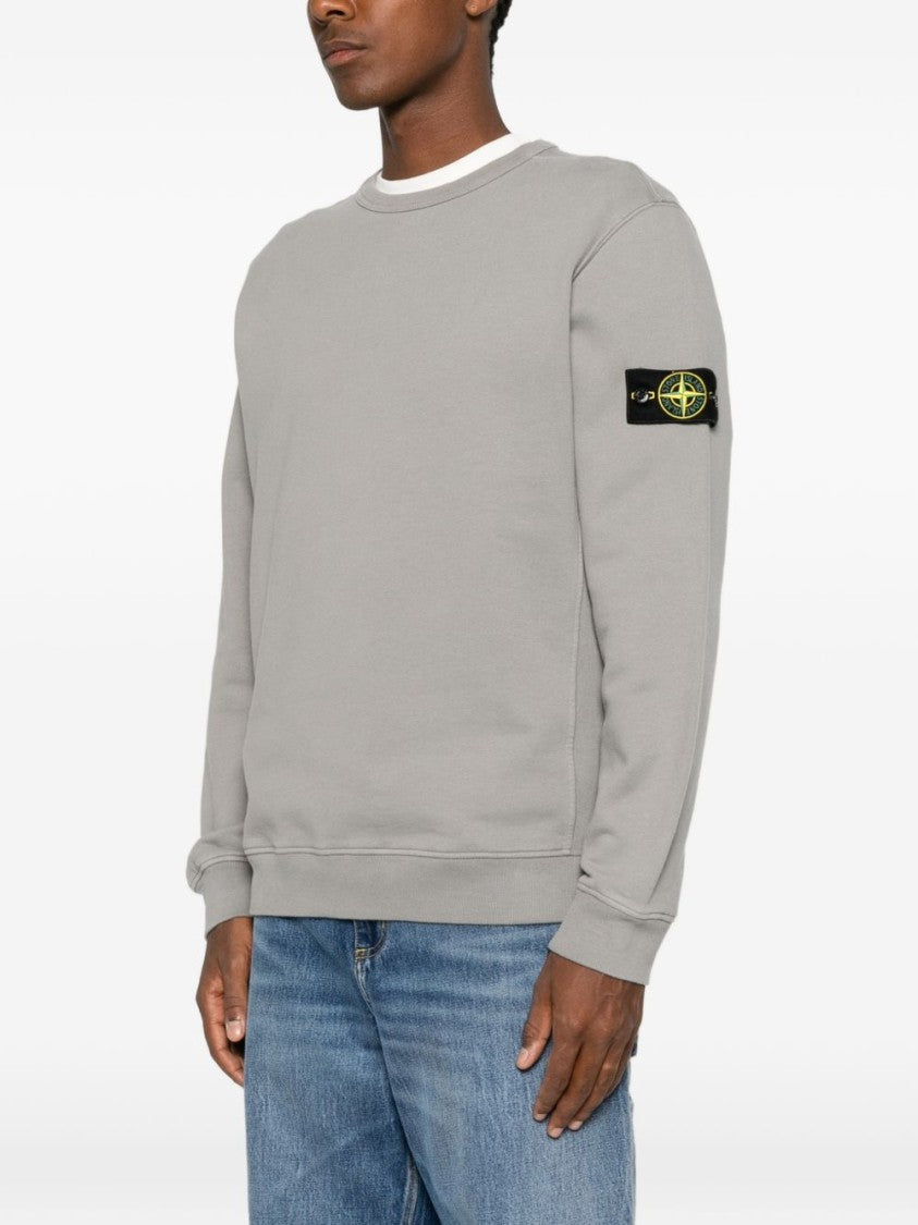 Stone Island Relaxed Sleeve Patch Knit Sweater