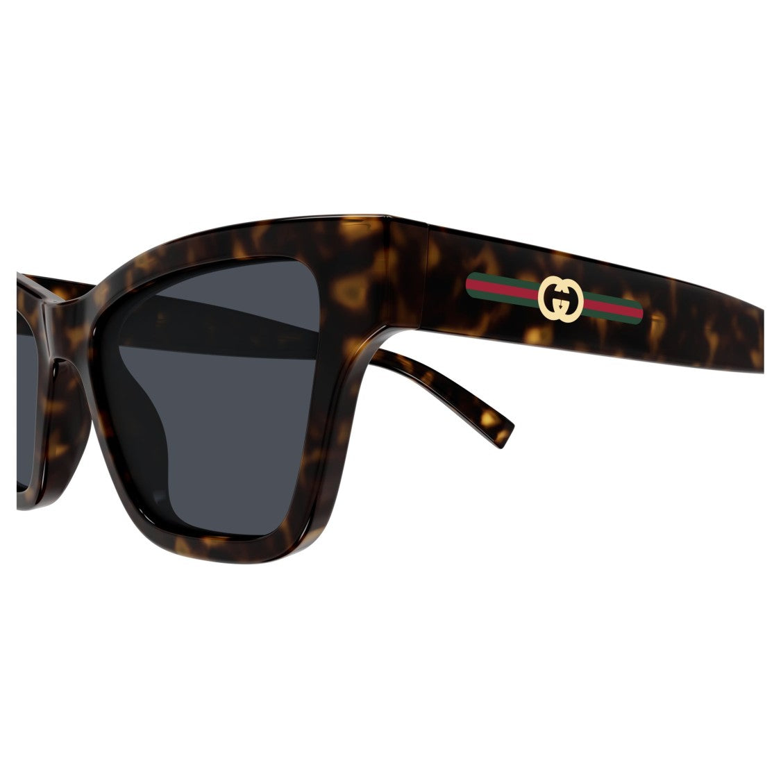 Gucci Gg1982s Rectangular Tortoiseshell Sunglasses