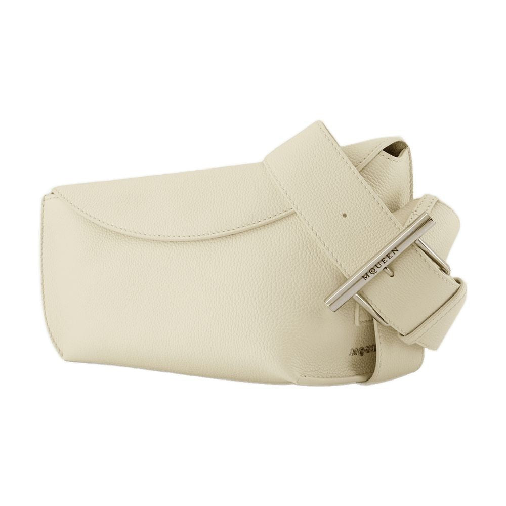 Alexander Mcqueen Sling Bag - Leather - Cream