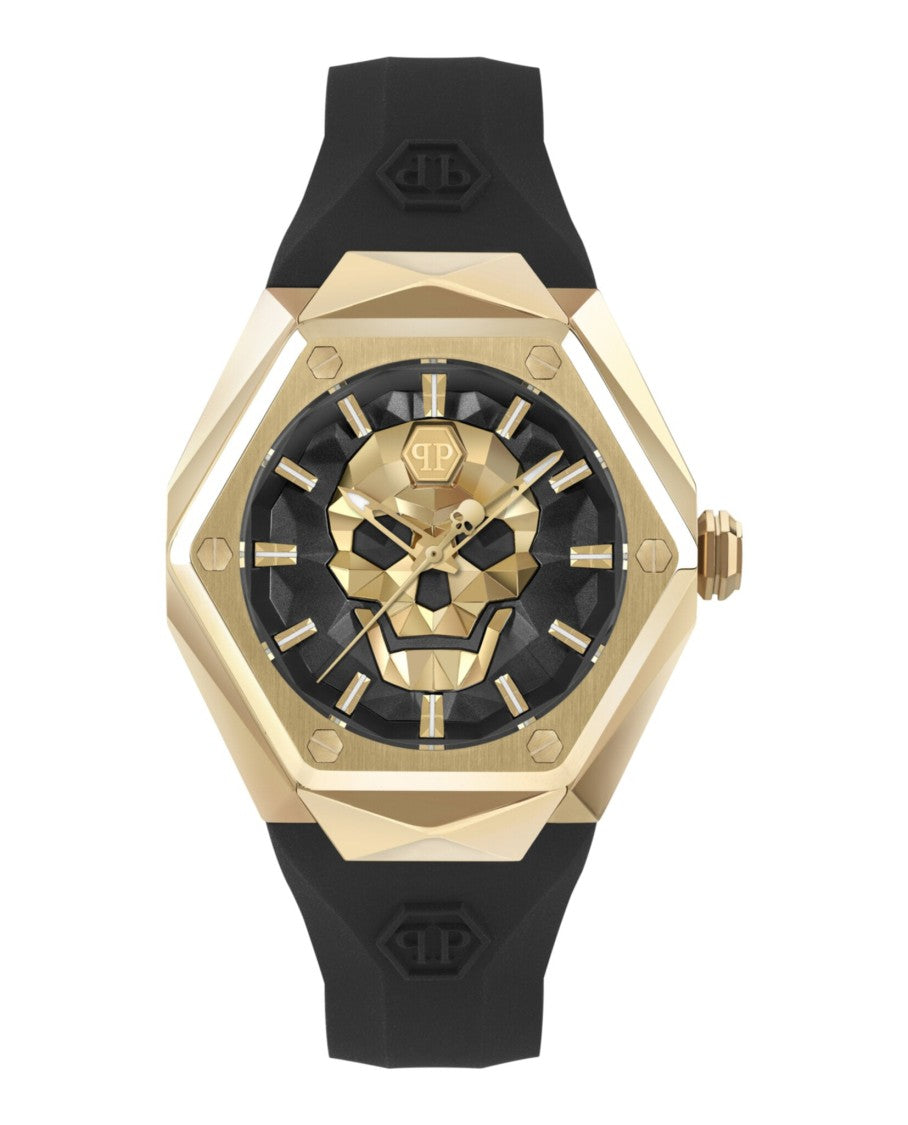 Philipp Plein The $Kull Spikes Silicone Watch