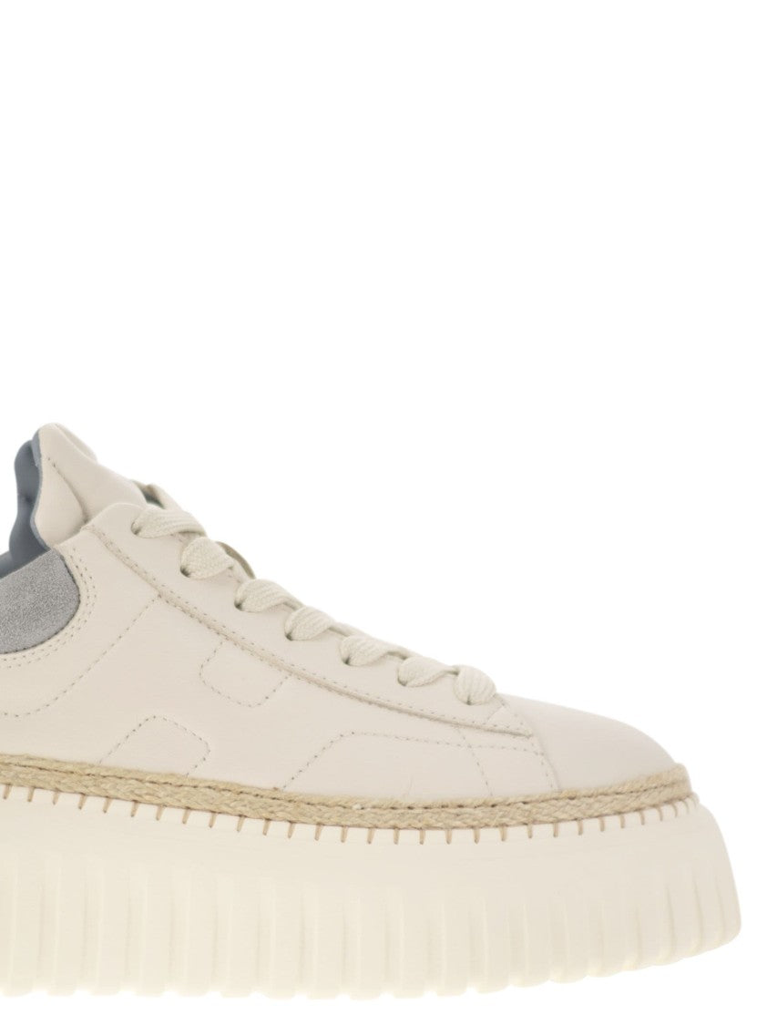 Hogan H-Stripes - Leather Trainers