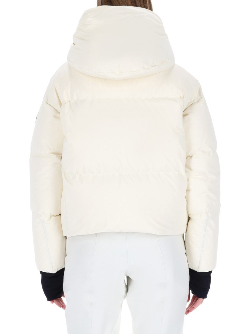 Moncler Grenoble Black Polyamide-Blend Allesaz Ski Down Jacket