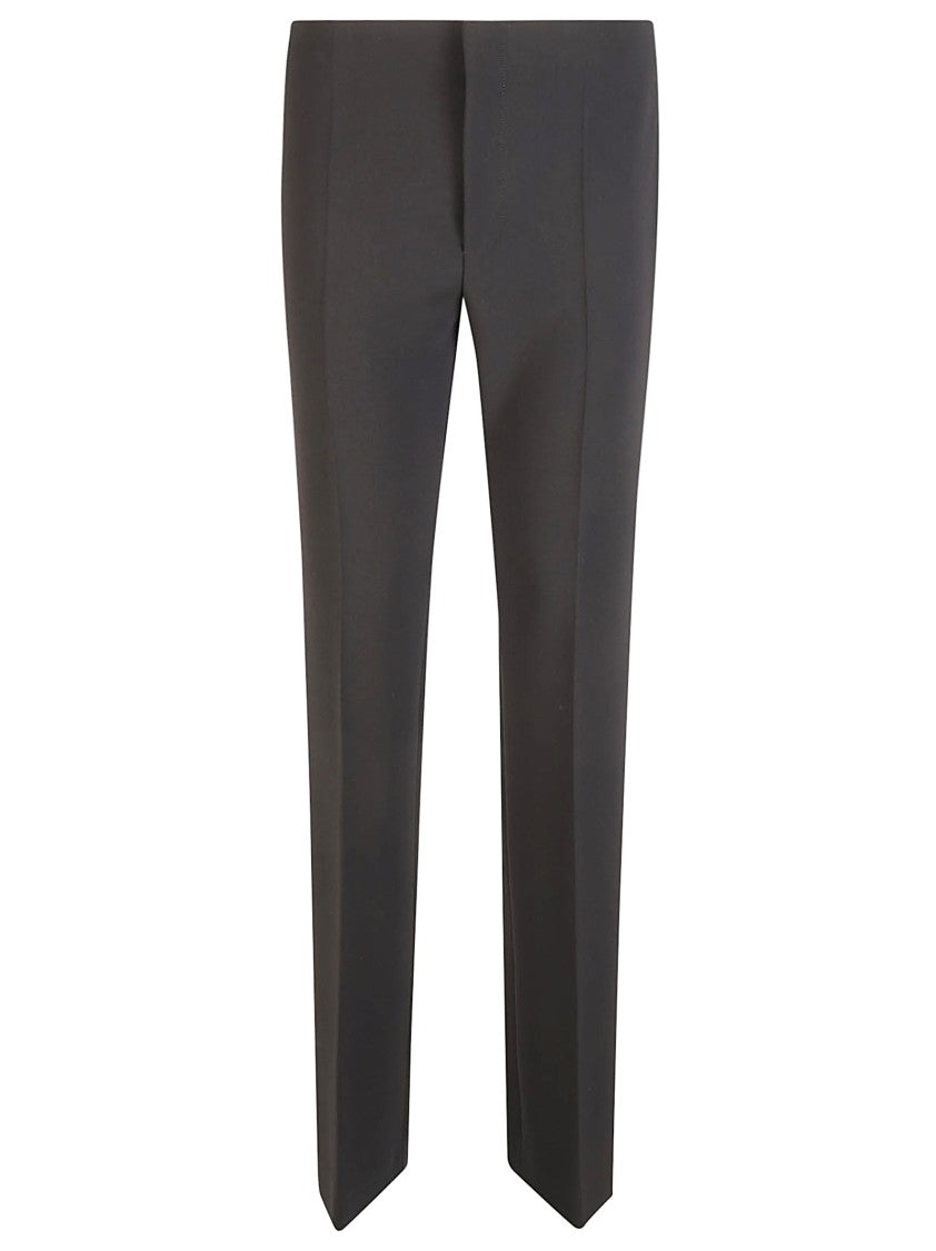 Moschino Tailored Black Trousers With Classic Waistband