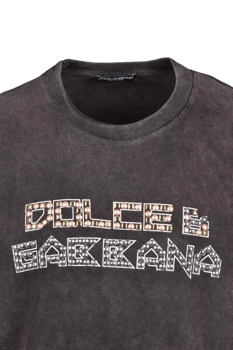 Dolce & Gabbana Cotton T-Shirt - Grey