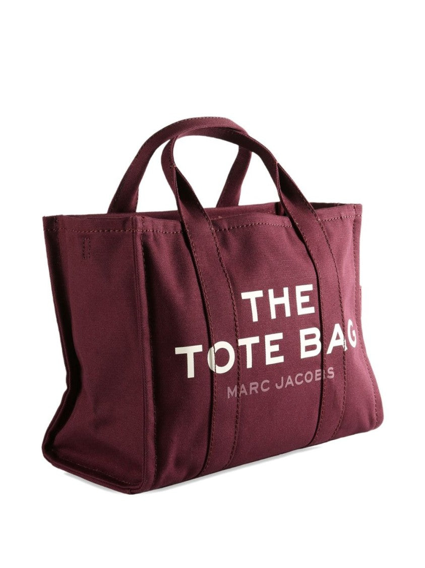 Marc Jacobs Burgundy Cotton Tote Bag