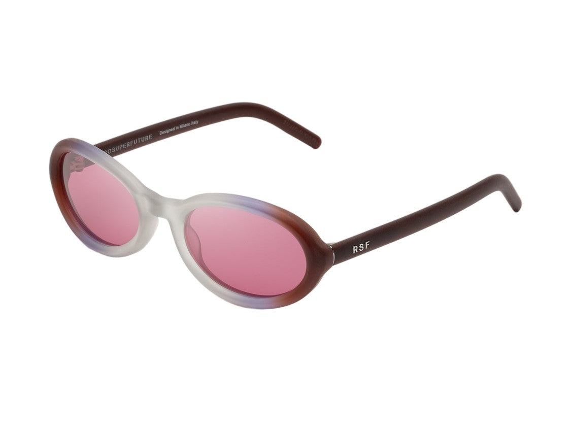 Retrosuperfuture Cherry Side Fade Gradient Round Sunglasses