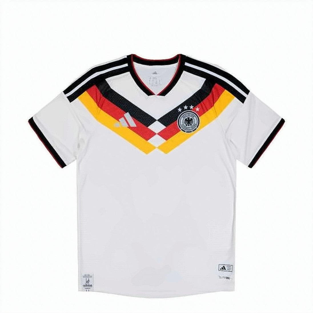 Adidas Chevron-Patterned V-Neck Training T-Shirt