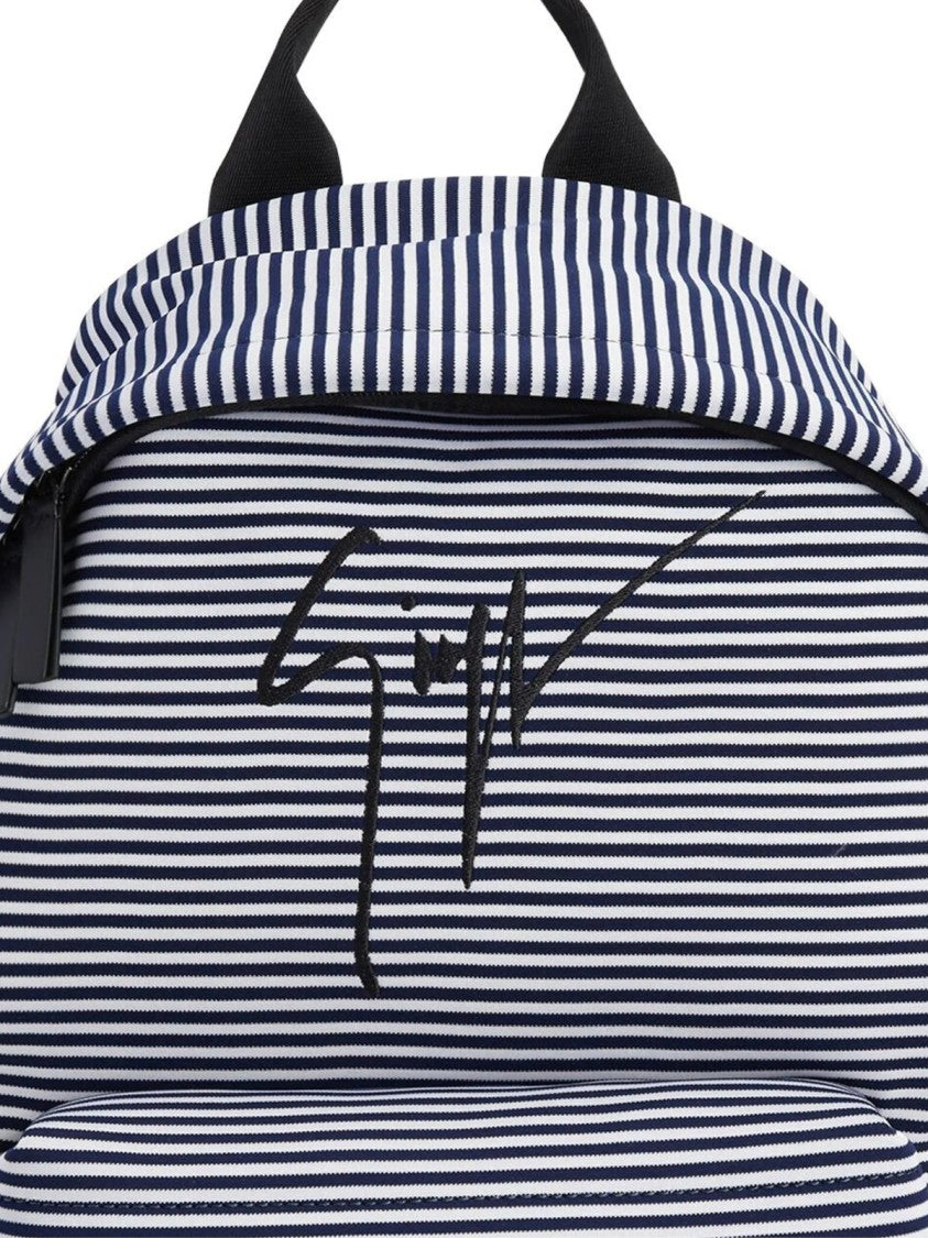 Giuseppe Zanotti Bud Signature Logo Backpack