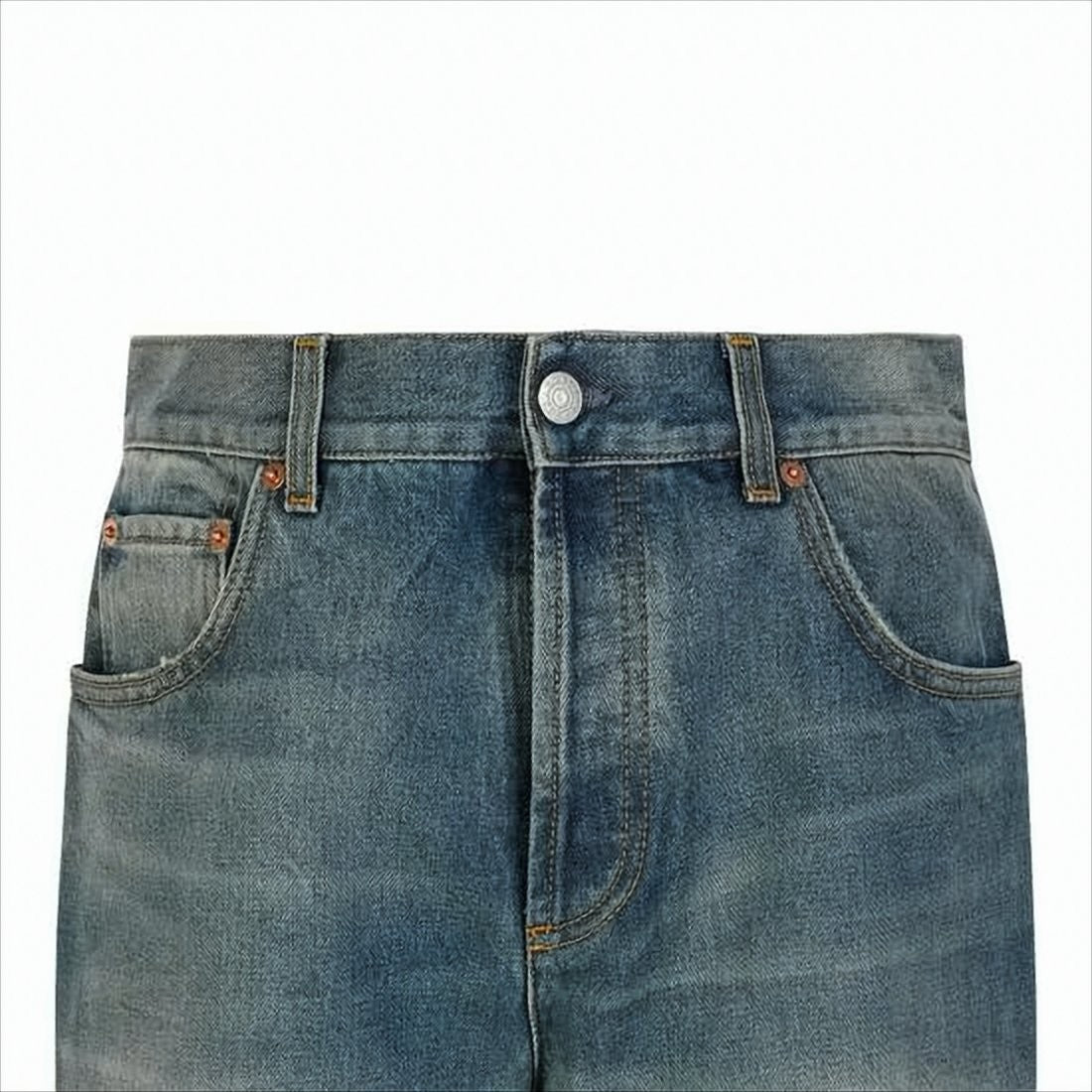Gucci Faded Blue Denim Jeans