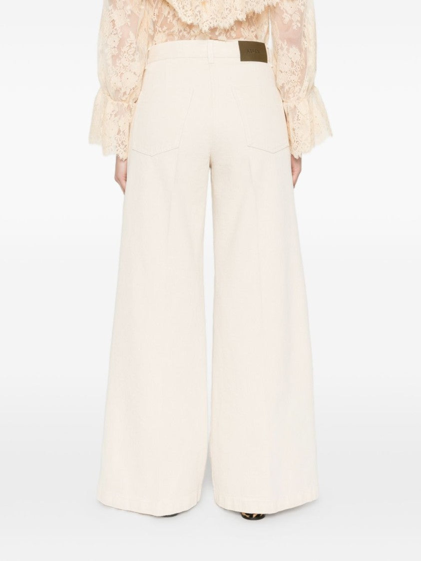 Aspesi High-Waisted Wide-Leg Jeans