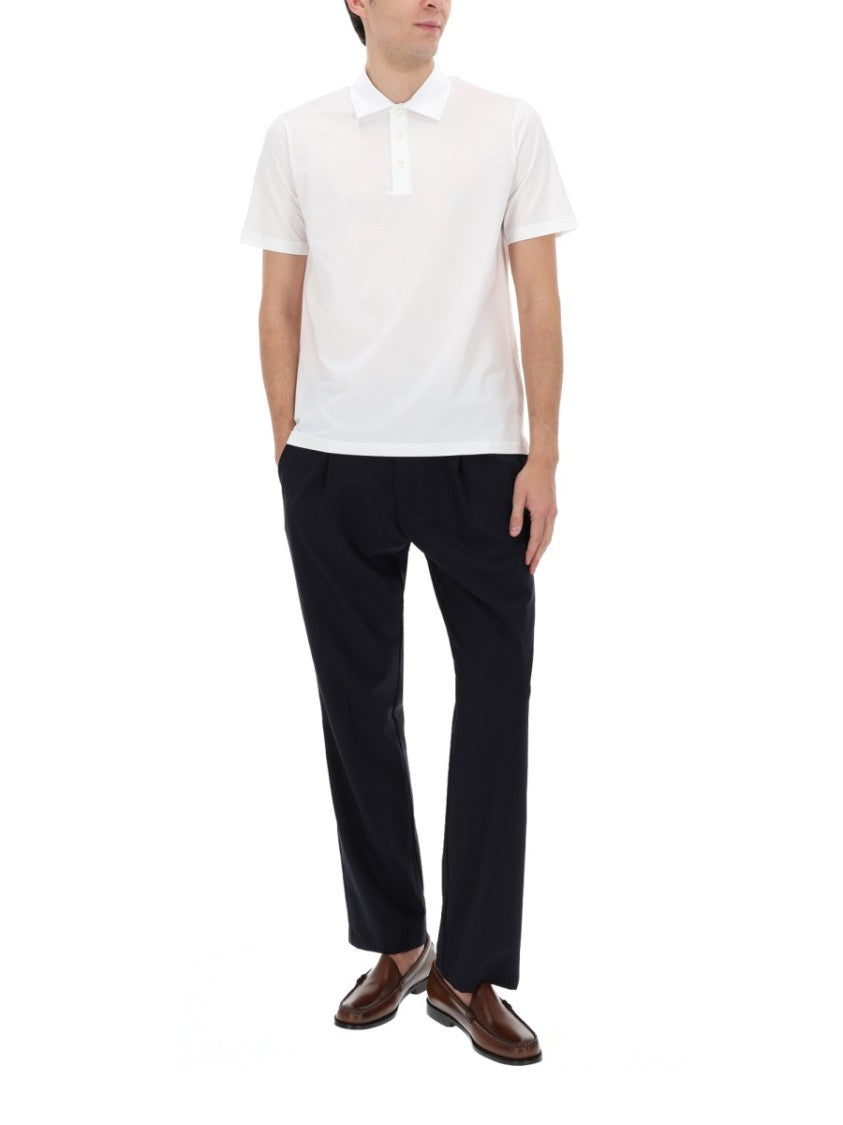 Herno Straight-Leg Wool Blend Tapered Pants