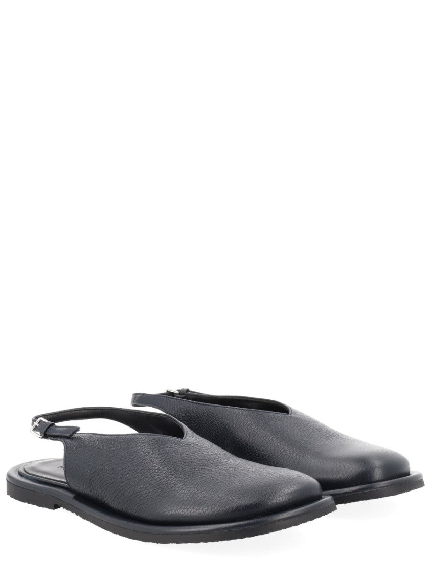Studio Nicholson Slingback Deerskin Leather Sandals