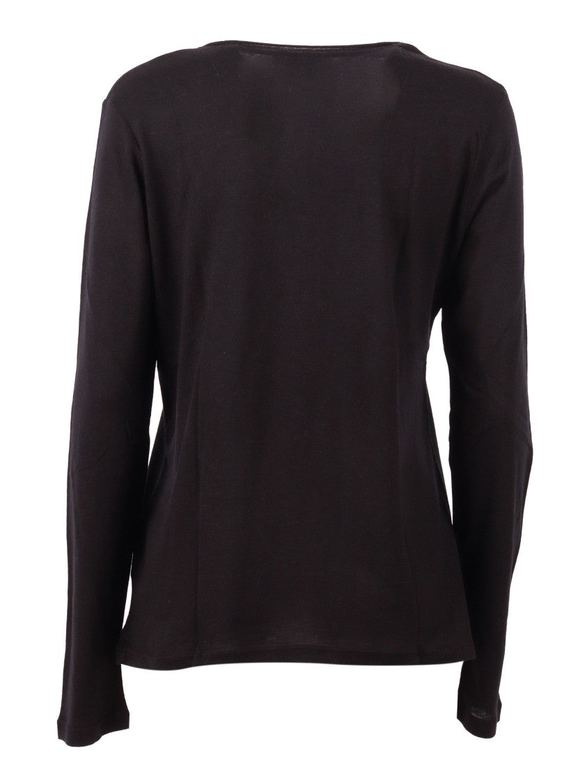 Filatures Du Lion Marine Long Sleeve Crew T-Shirt