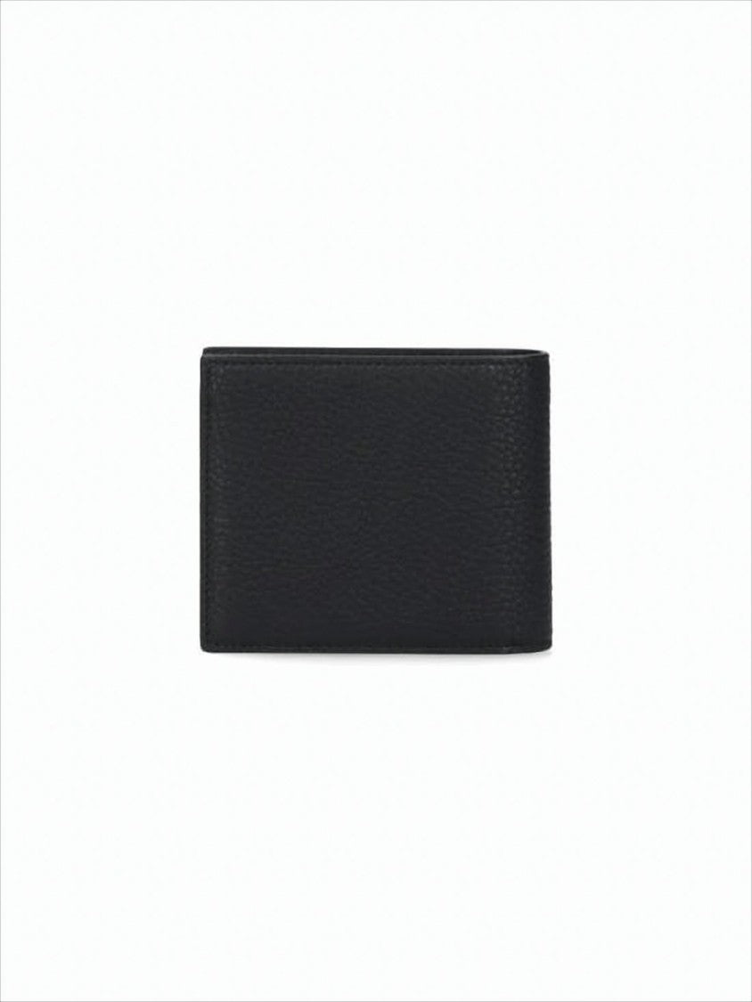 Givenchy Textured Calf Leather Bifold Wallet