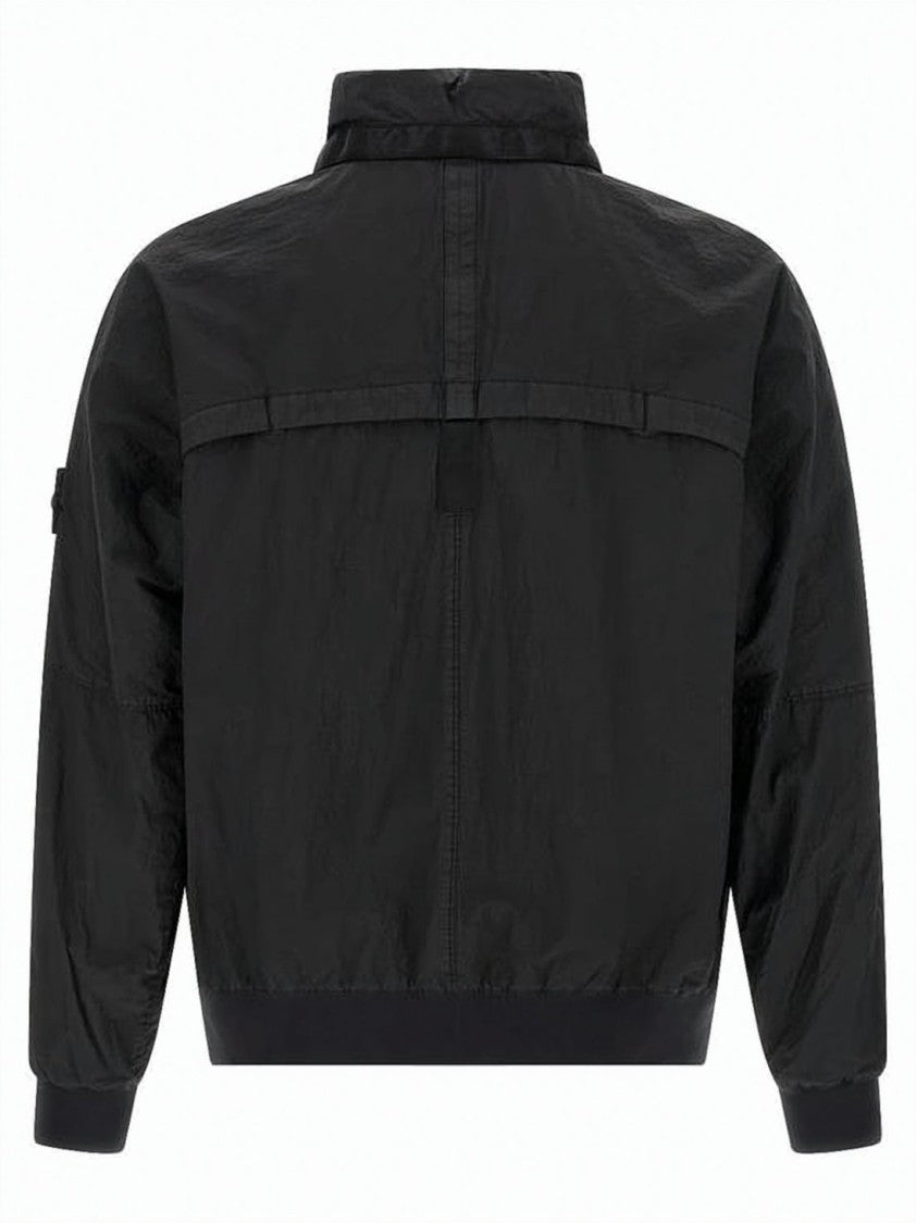 Stone Island Smooth Finish Polyamide Casual Jacket