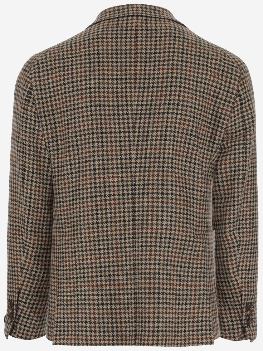 Tagliatore Wool And Cashmere Blend Single-Breasted Jacket