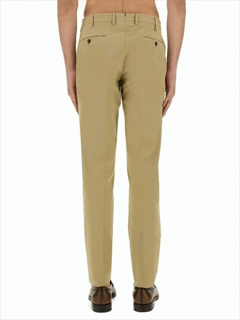 Pt Torino Straight-Fit Tailored Pants With Refined Detailing
