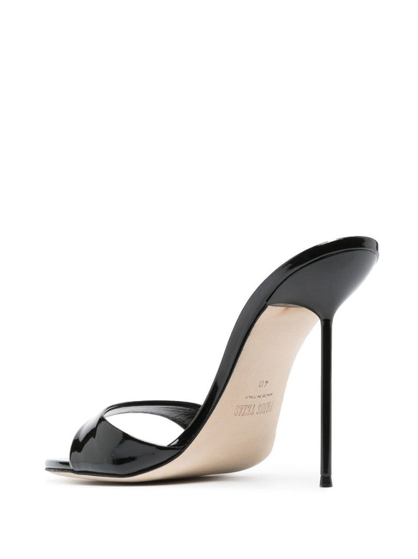 Paris Texas High-Heeled Stiletto Sandals With Wide Toe Strap