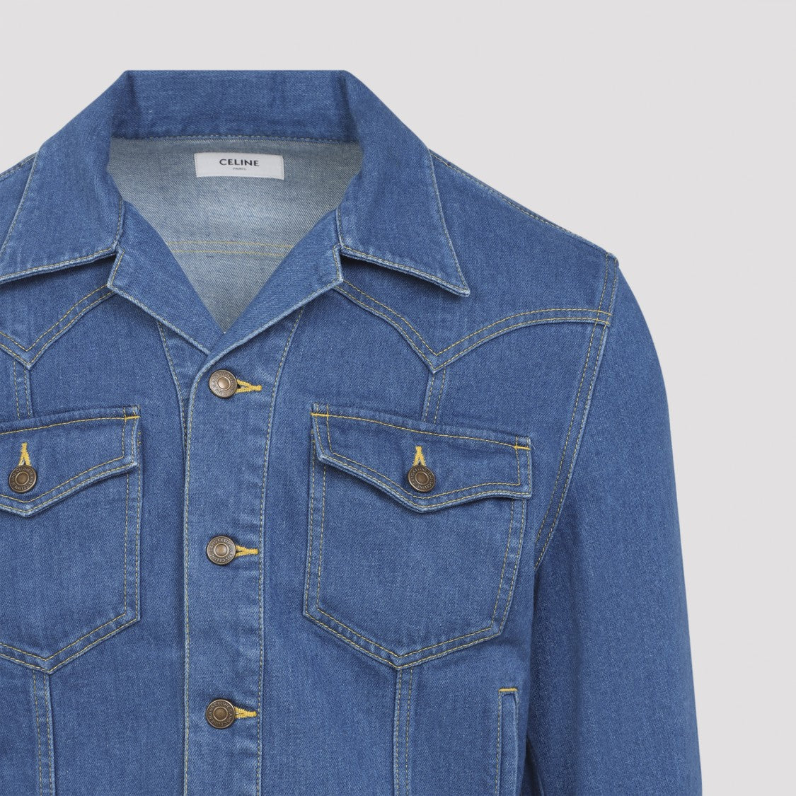 Celine Classic Blue Denim Trucker Jacket