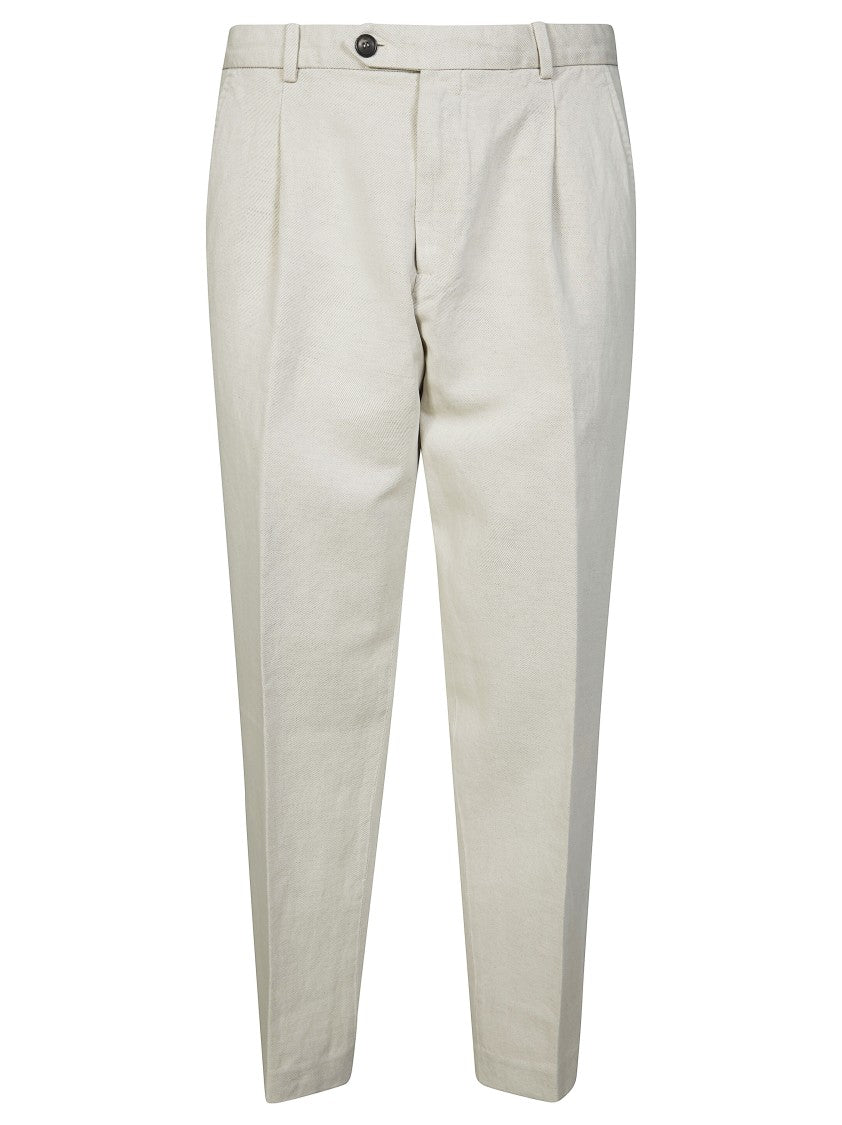 Circolo Single Front Pleat Chino Pants