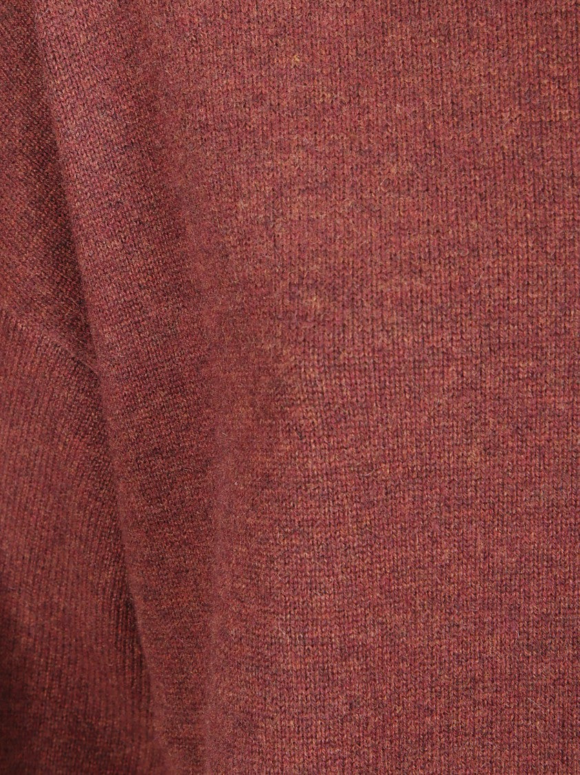 Extreme Cashmere Oversized Cashmere Crewneck Sweater With Ribbed Detailing