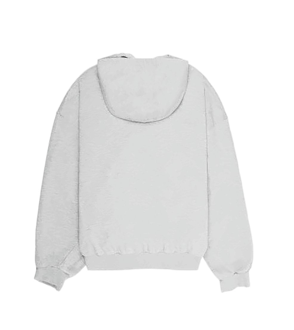 Balenciaga Casual Grey Cotton Hoodie