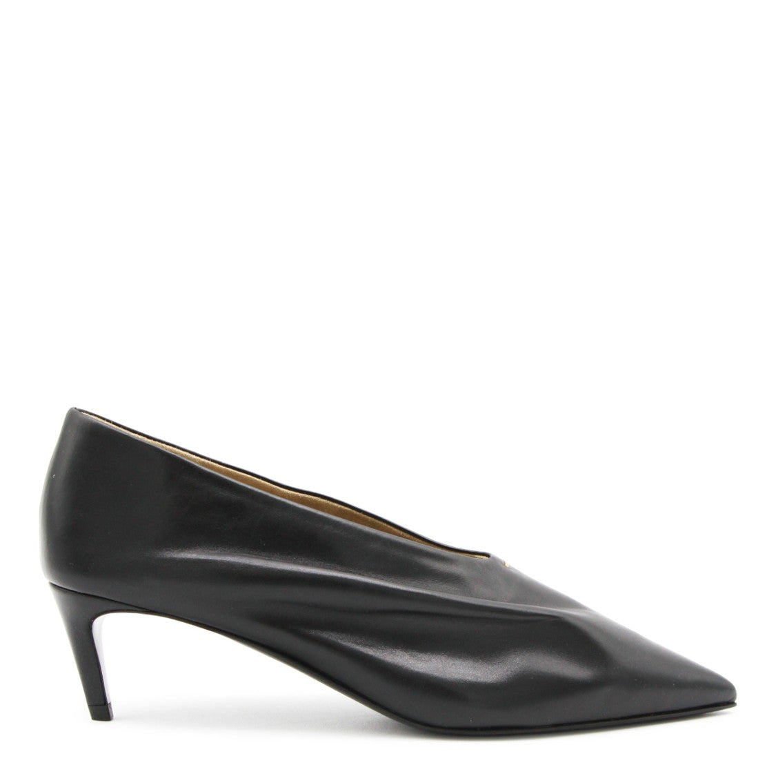 Khaite Black Miriam Stiletto Pumps