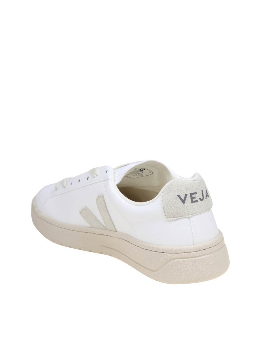 Veja Urca Sneakers In White Coated Cotton