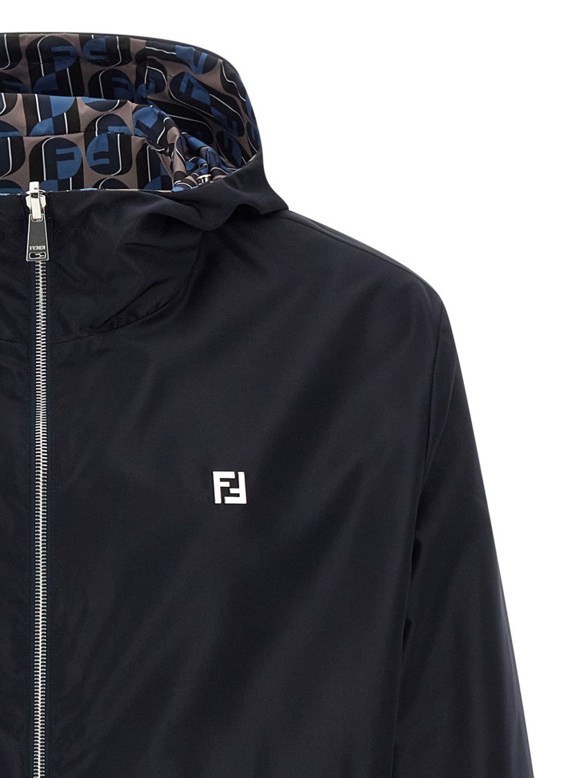 Fendi 'Nity' Reversible Windbreaker