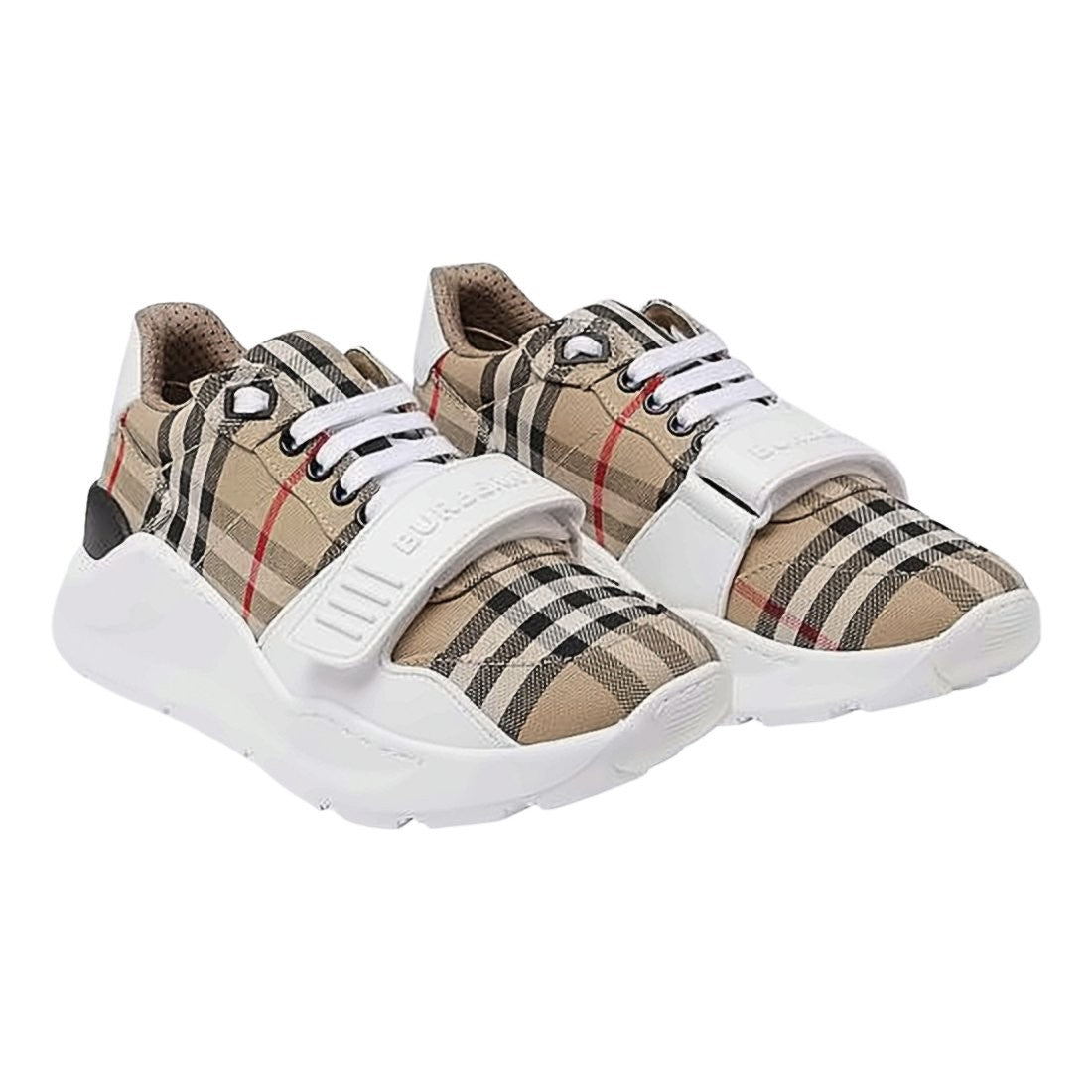 Burberry Vintage Check Fabric Sneakers