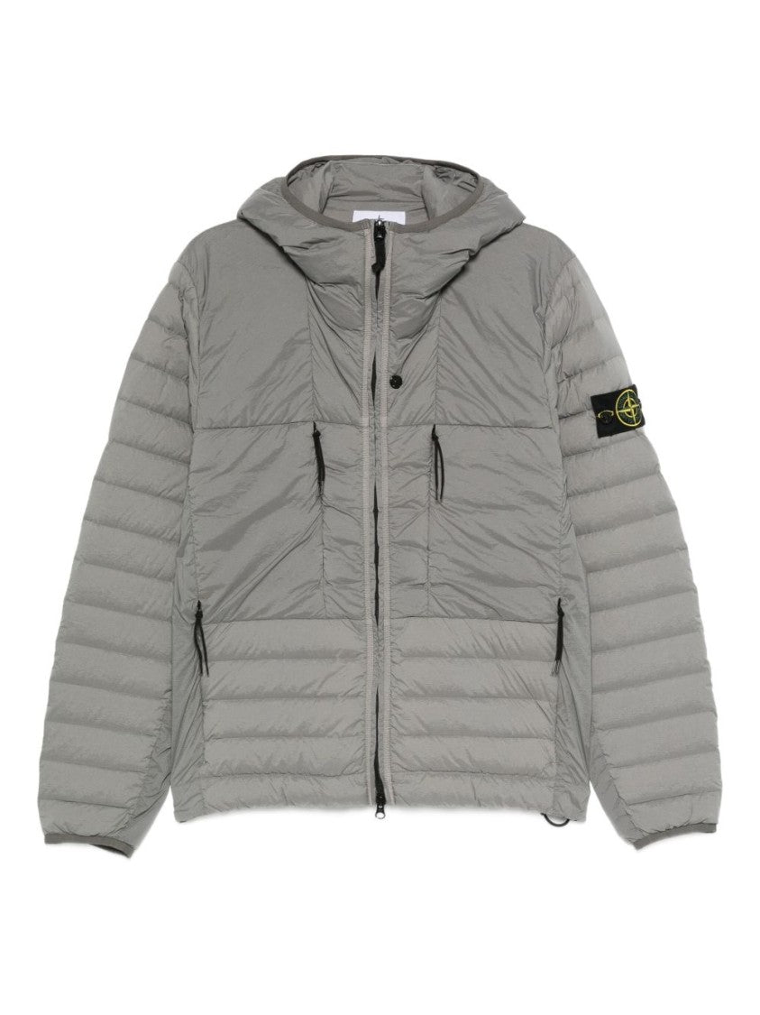 Stone Island Quilted Grey Giacconi Jacket