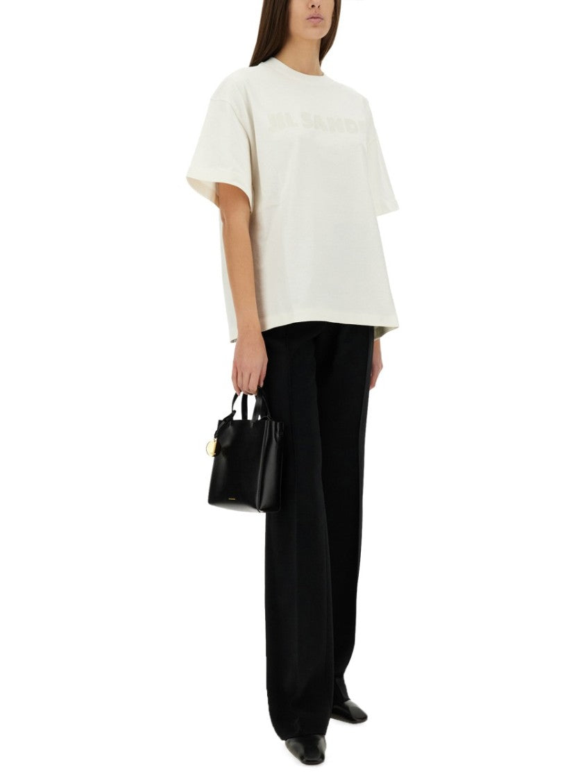 Jil Sander Relaxed Fit White T-Shirt