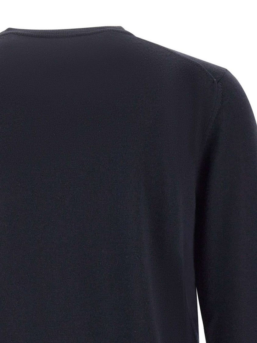 Kangra Classic Fit Wool Blue Sweater