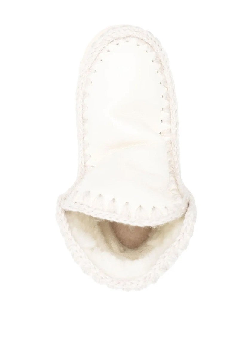 Mou Closed-Design Ankle Boots With Sheep Leather