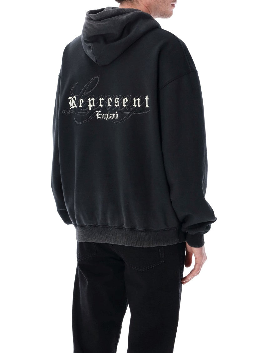 Represent England Legacy Oversized Cotton Hoodie
