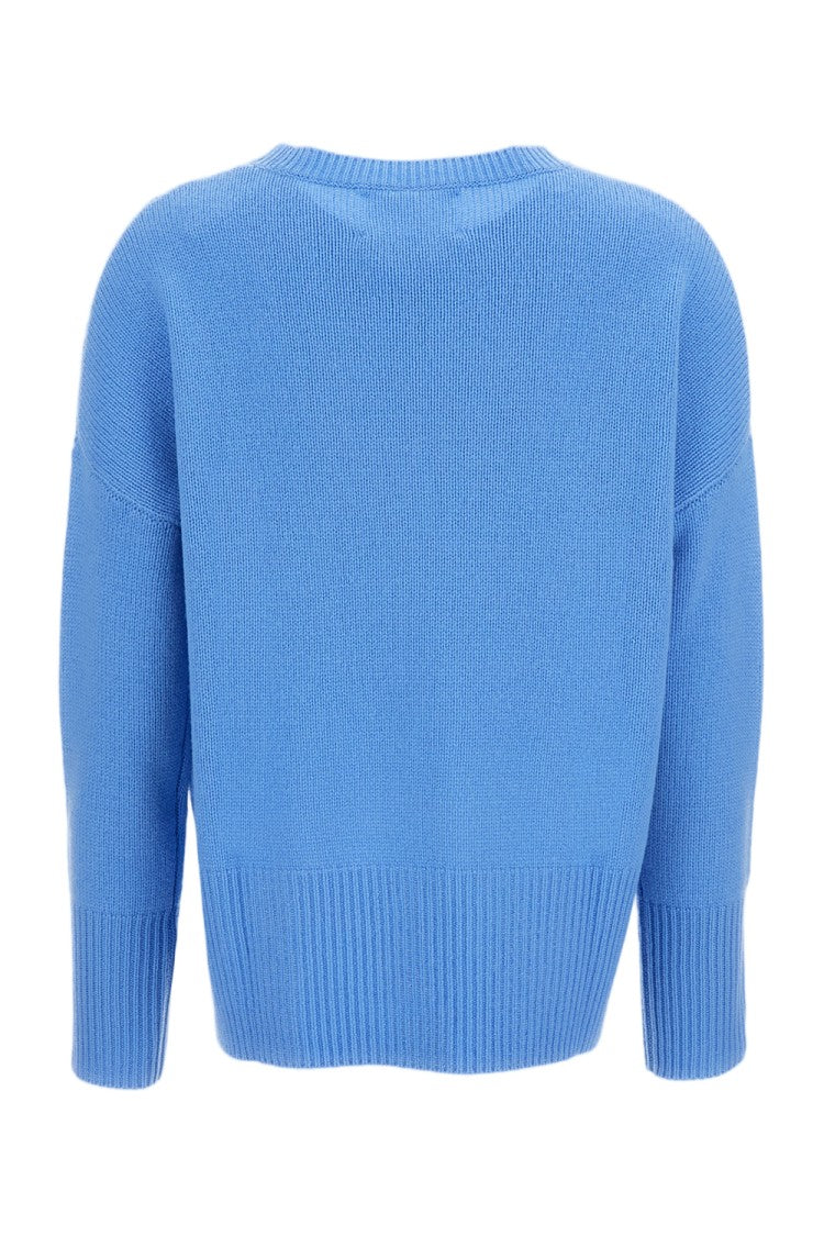 Lisa Yang Light Blue Mila Premium Cashmere Sweater