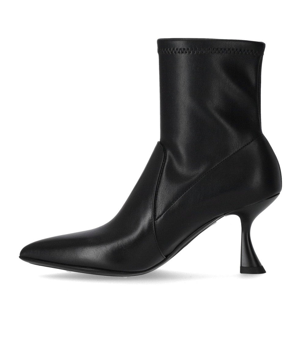 Sergio Levantesi Junny Black Heeled Ankle Boot