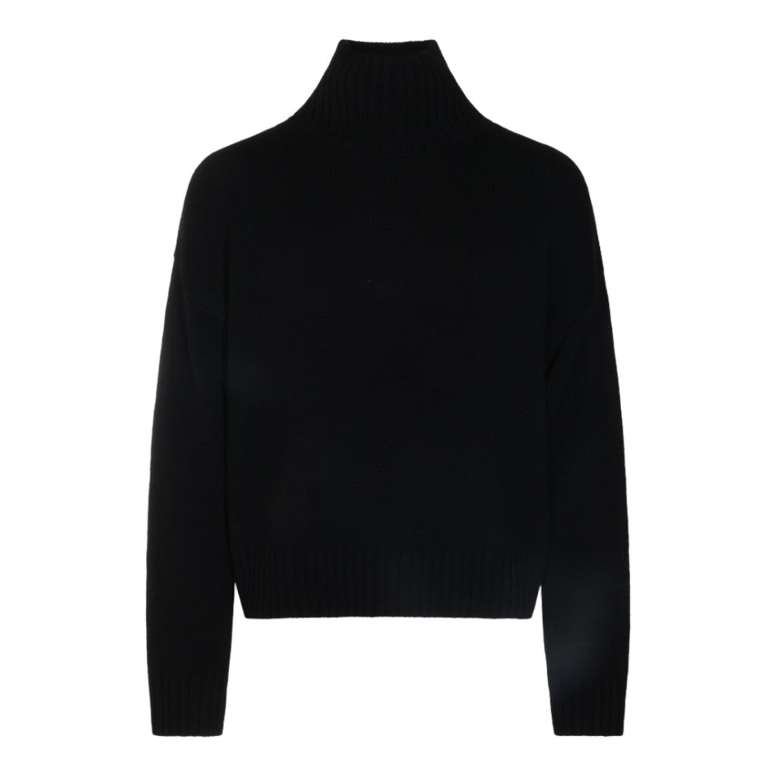Lisa Yang Ribbed Turtleneck Sweater With Cropped Silhouette