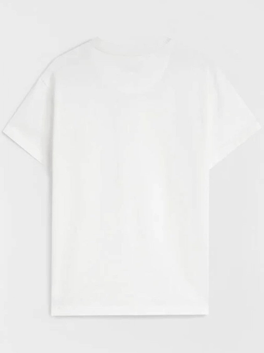 Jil Sander Plain White Short Sleeve T-Shirt Set