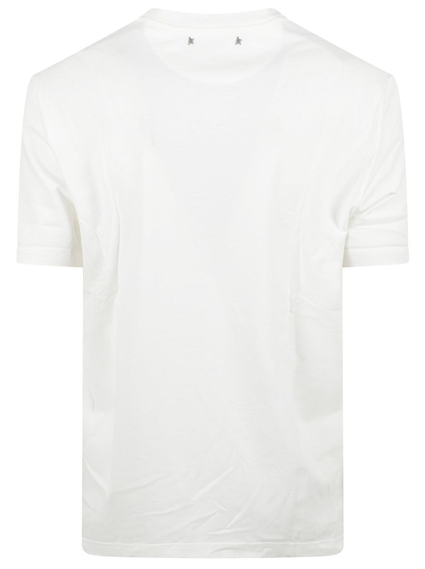 Golden Goose White Crew Neck T-Shirt