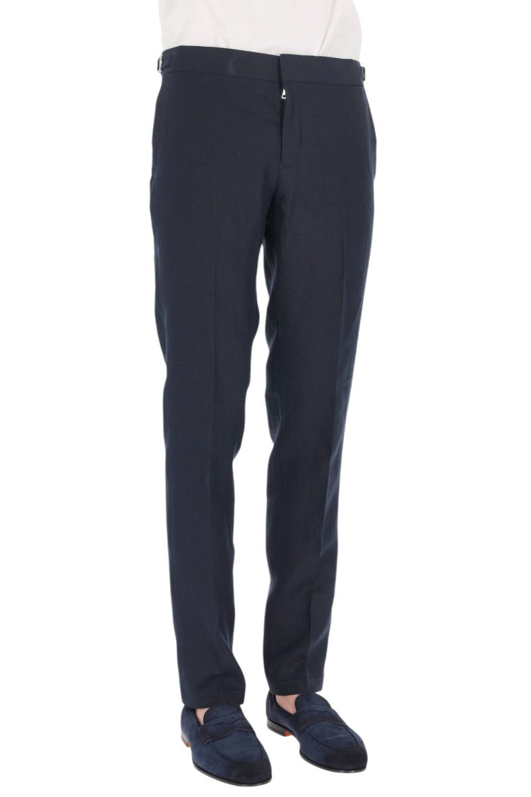 Orlebar Brown Griffon Lightweight Linen Straight-Leg Pants