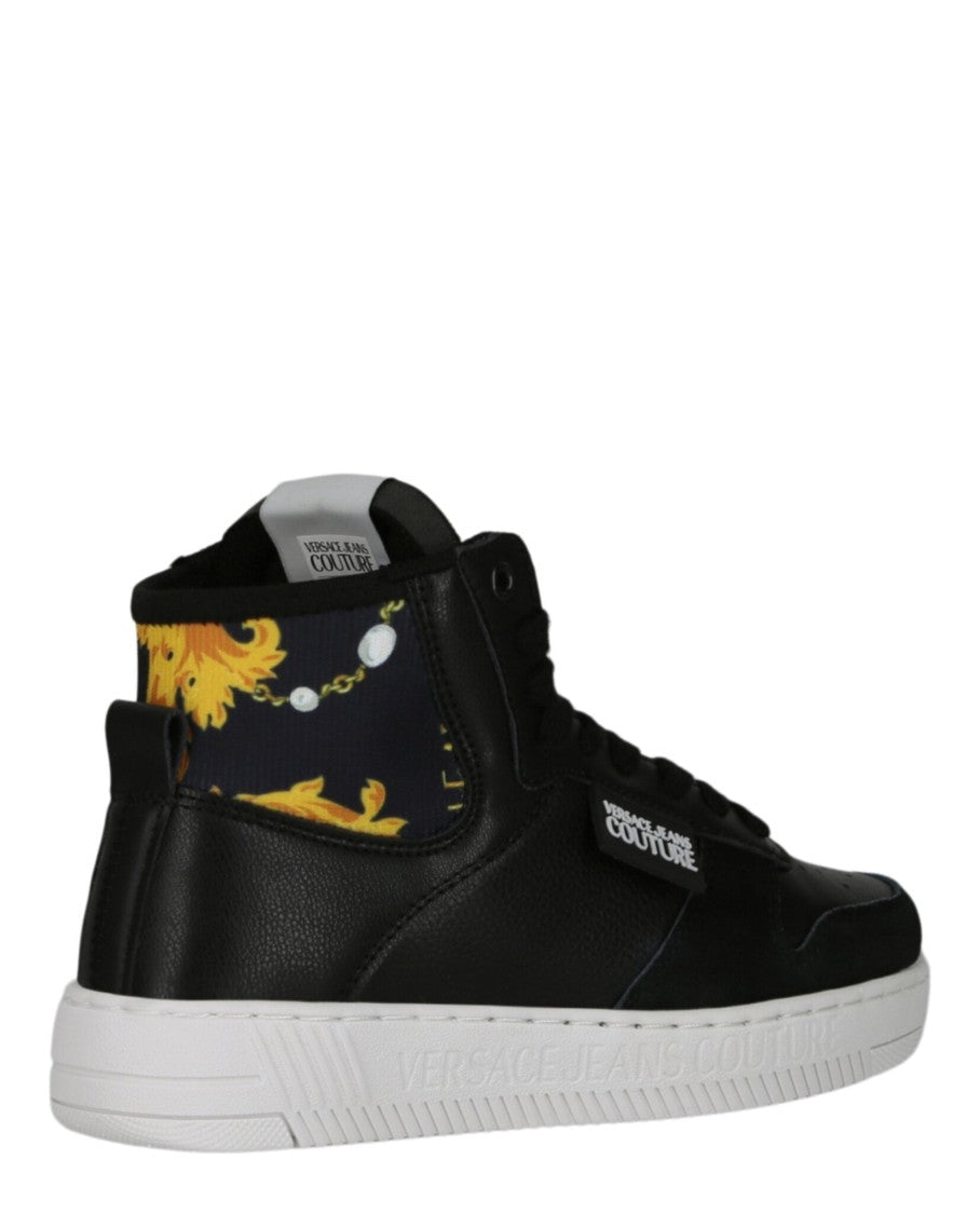 Versace Jeans Couture Meyssa Baroque High-Top Sneakers