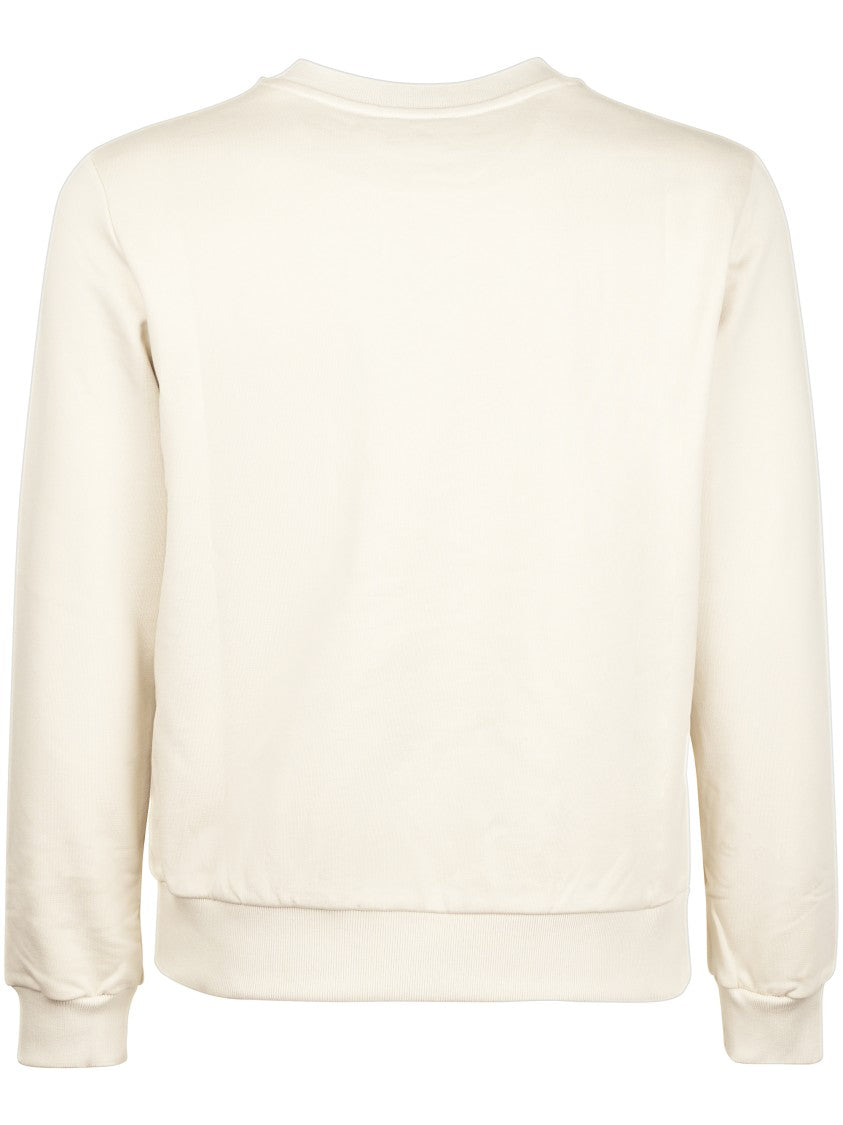 A.P.C. Minimalist Crewneck Sweater In Organic Cotton