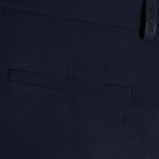 Gfore Burgundy Straight Pants With Tailored Silhouette And Discreet Details