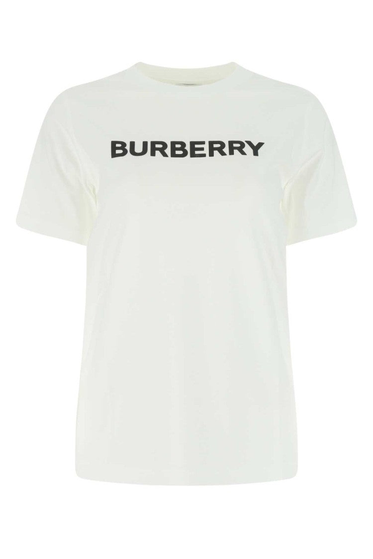 Burberry White Cotton T-Shirt