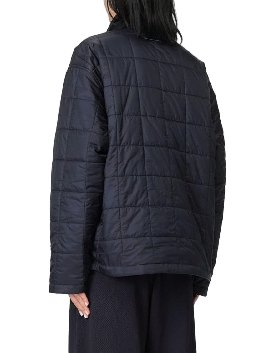 Mm6 By Maison Margiela Quilted Pullover With High Turtleneck