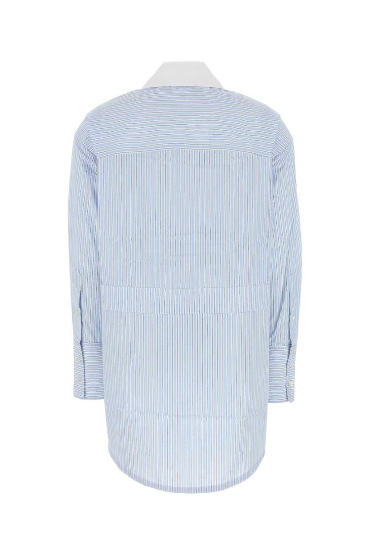 Co Embroidered Poplin Oversize Shirt